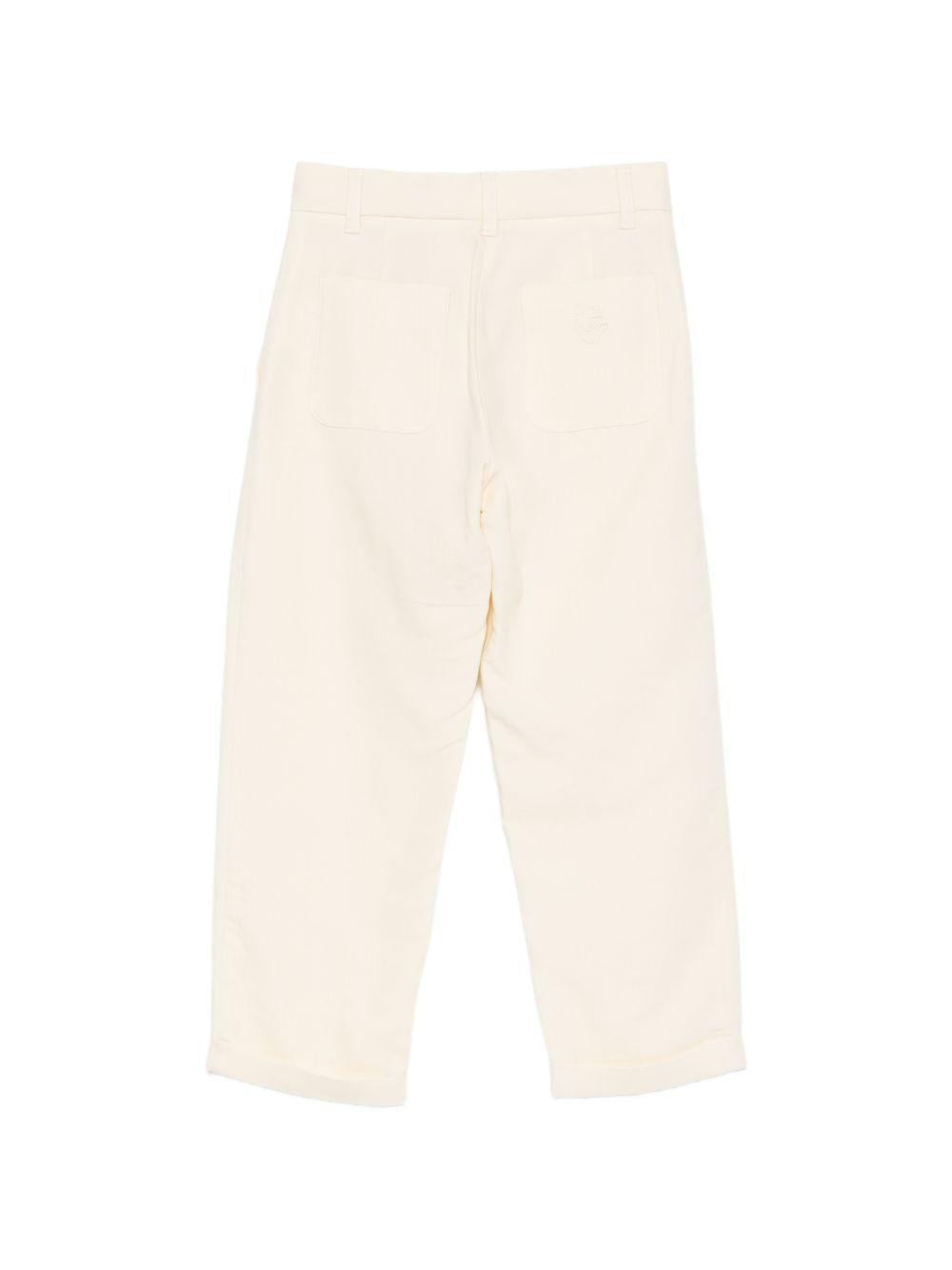 Pantaloni in viscosa con pince EB000903AF21040 U1079 EMPORIO ARMANI KIDS 