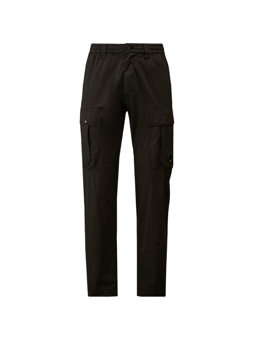 Pantaloni cargo con elastico in vita 20CMPA255A006439G 999 CP COMPANY 