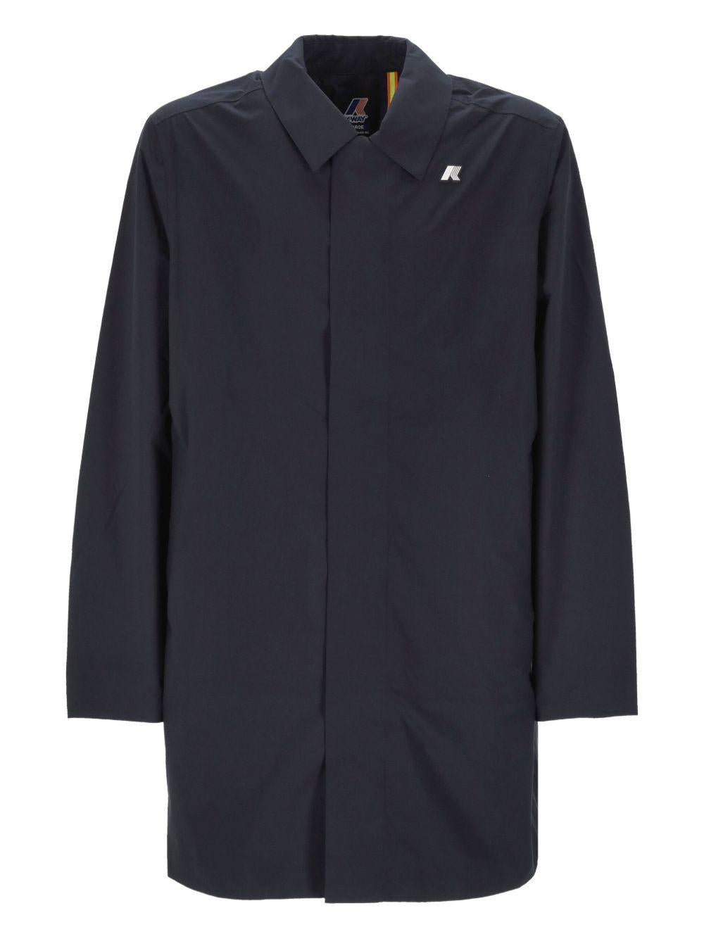 Trench kenley stretch 2l blu