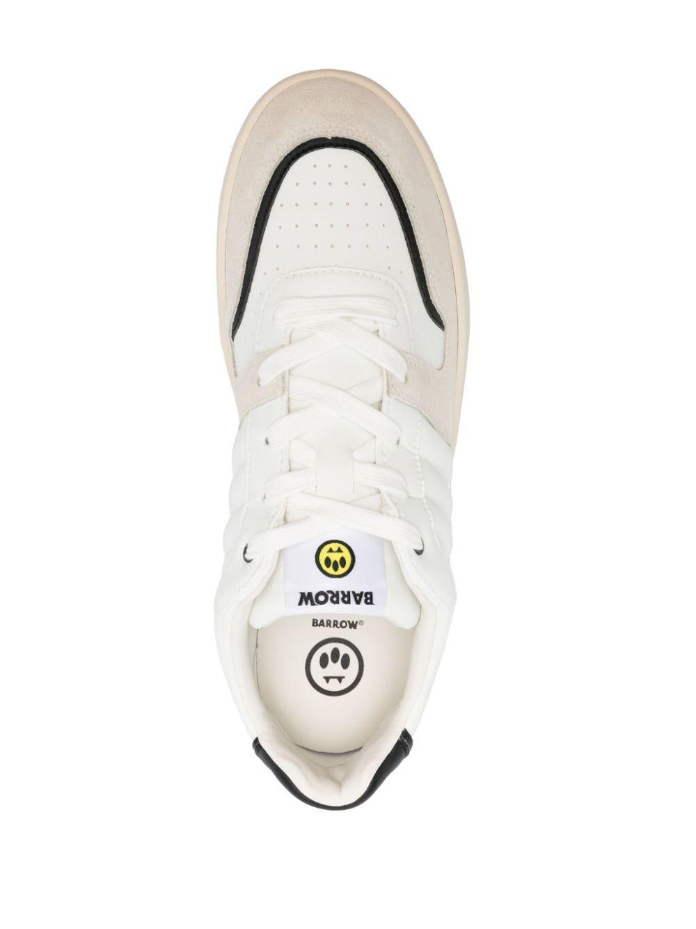 Sneakers bianche a inserti