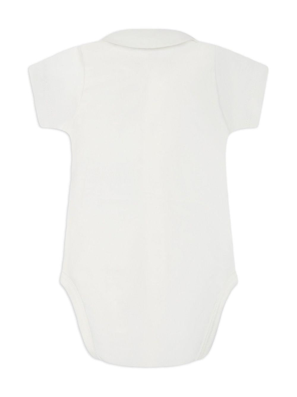 Body bianco colletto con cuori