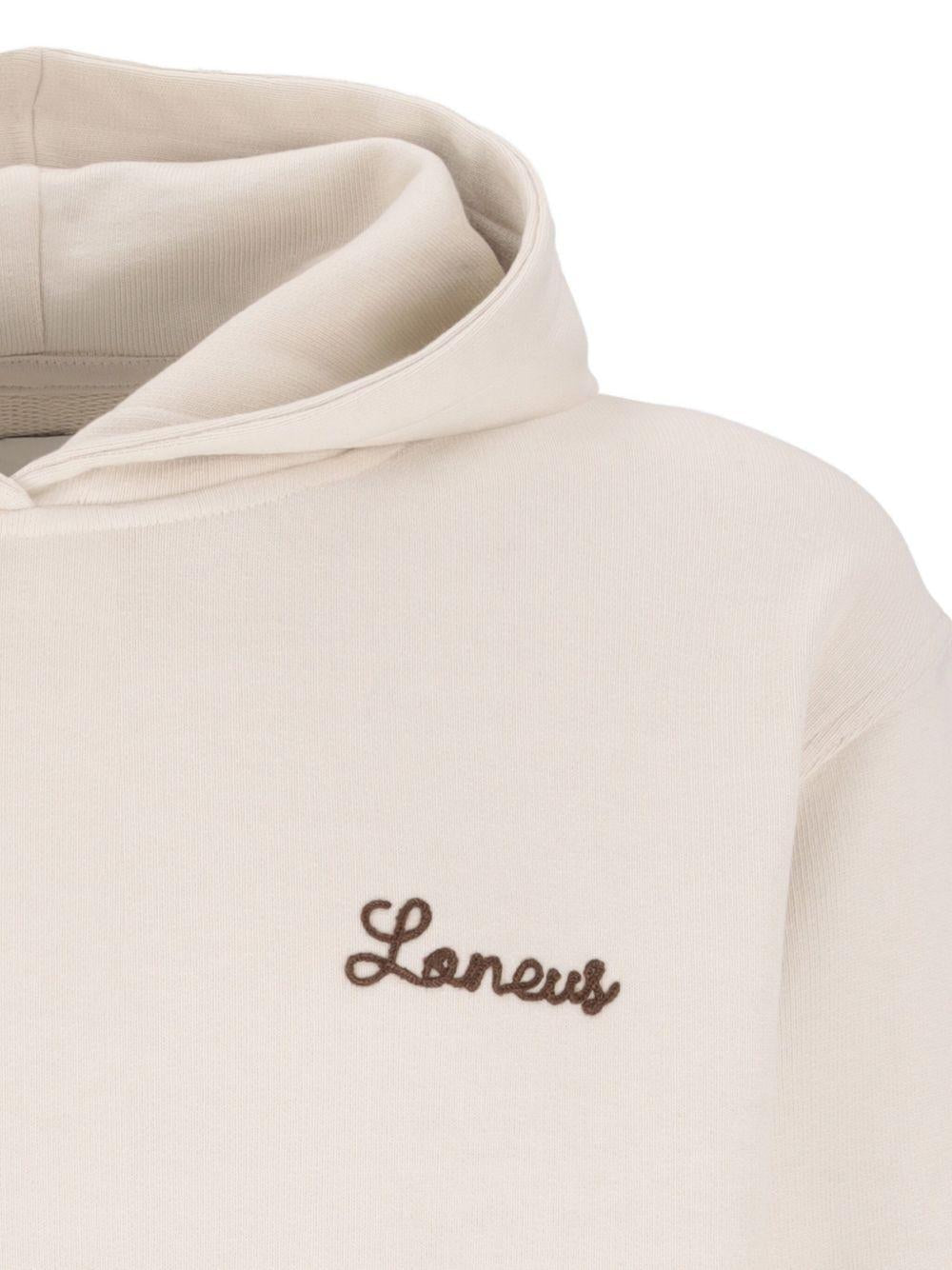 Felpa con Cappuccio e Ricamo Logo F5LAMAHS317 013 LANEUS 