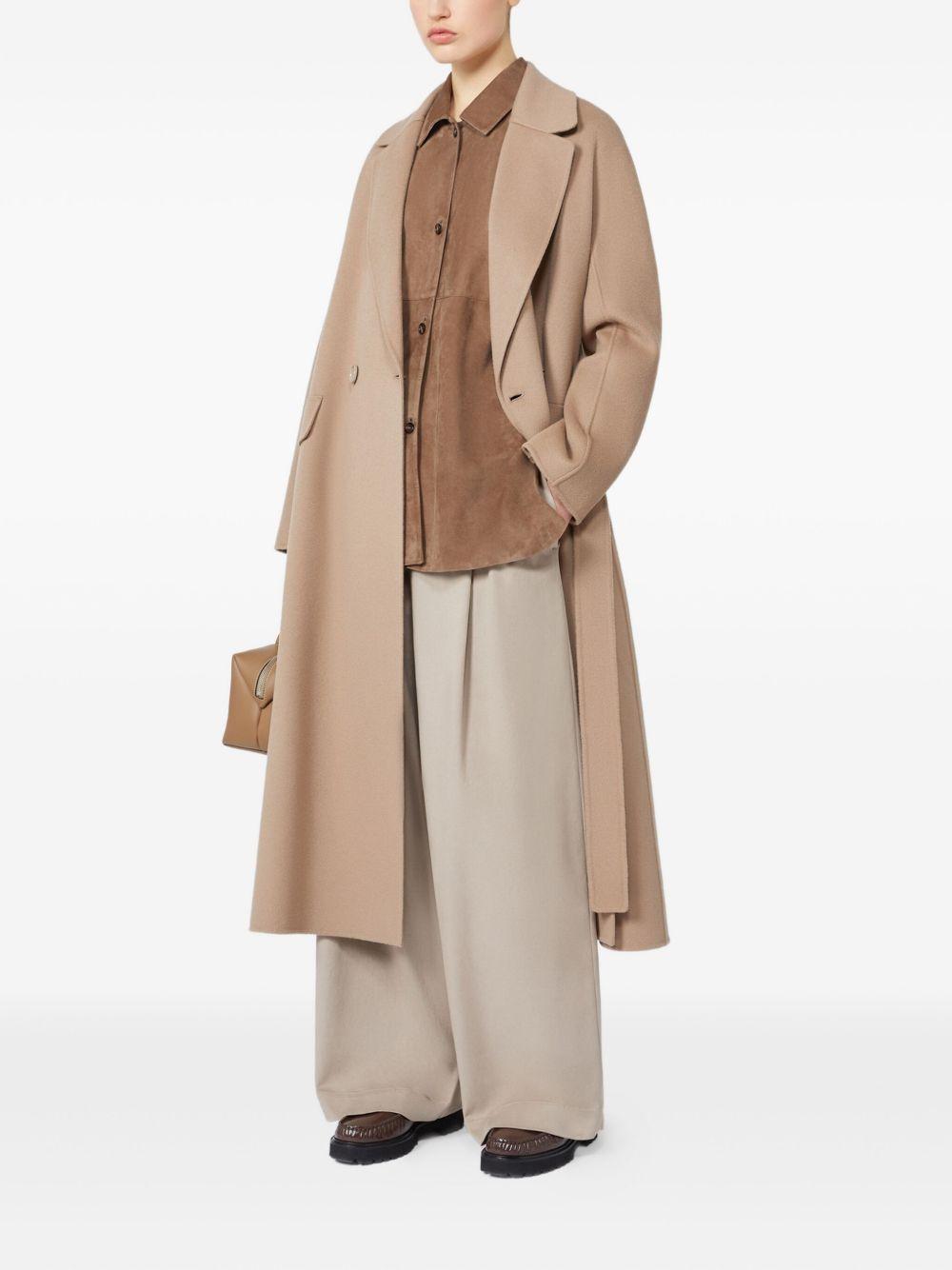 Cappotto in Lana Vergine con Cintura 2529016063600 094 MAX MARA 'S 