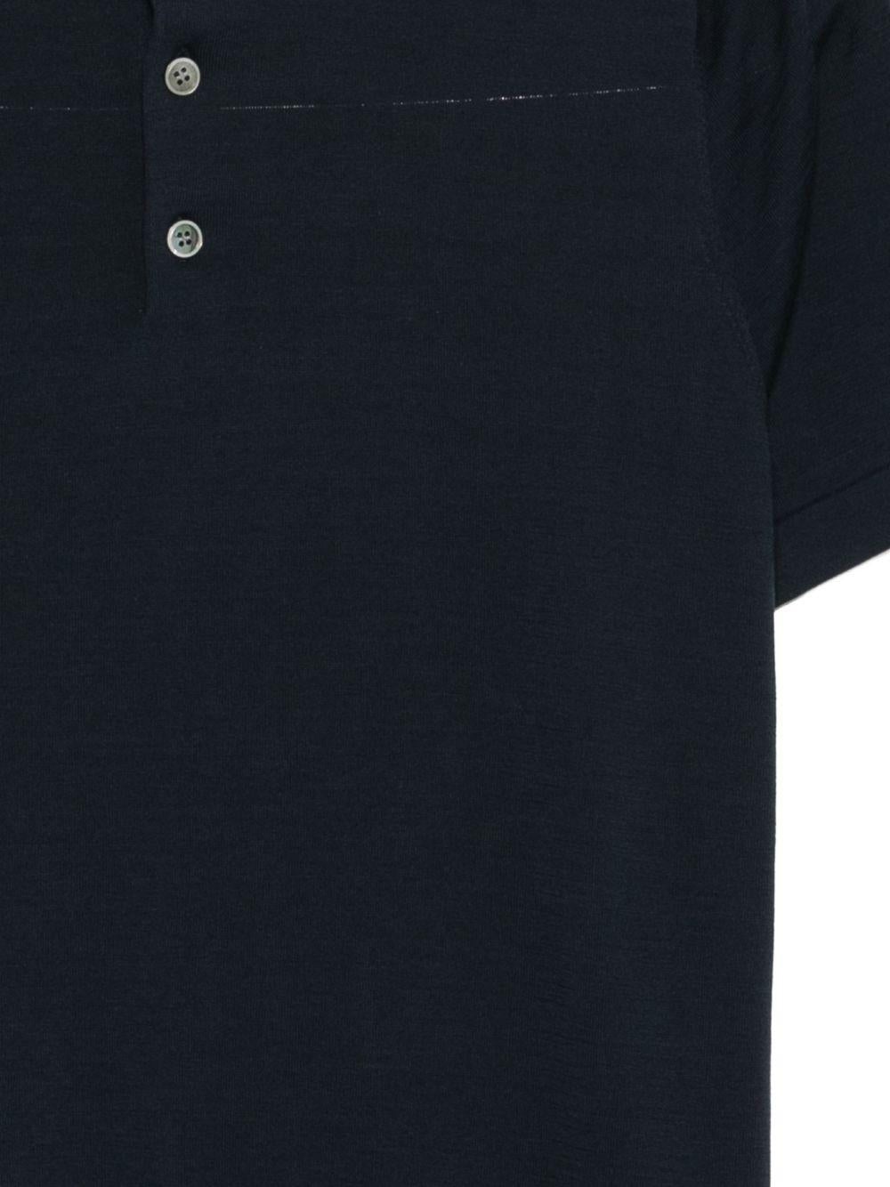 Polo in cotone con colletto classico DK17037 BLUNOTTE DIKTAT 
