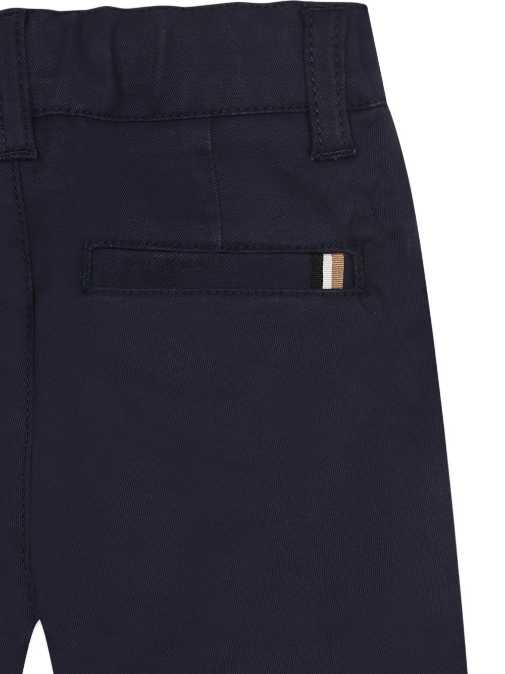 Pantalone blu neonato