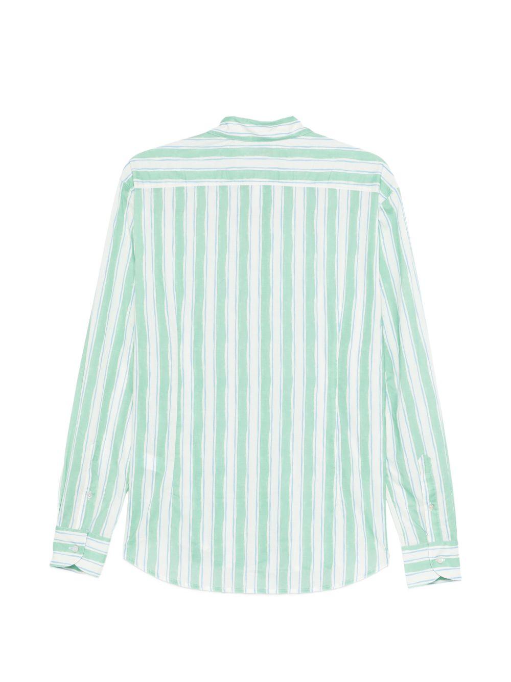 Camicia a righe in cotone SIK0001 01160L MC2 SAINT BARTH 