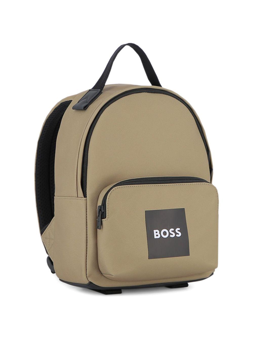 Zaino con logo frontale J53136 295 BOSS KIDSWEAR 