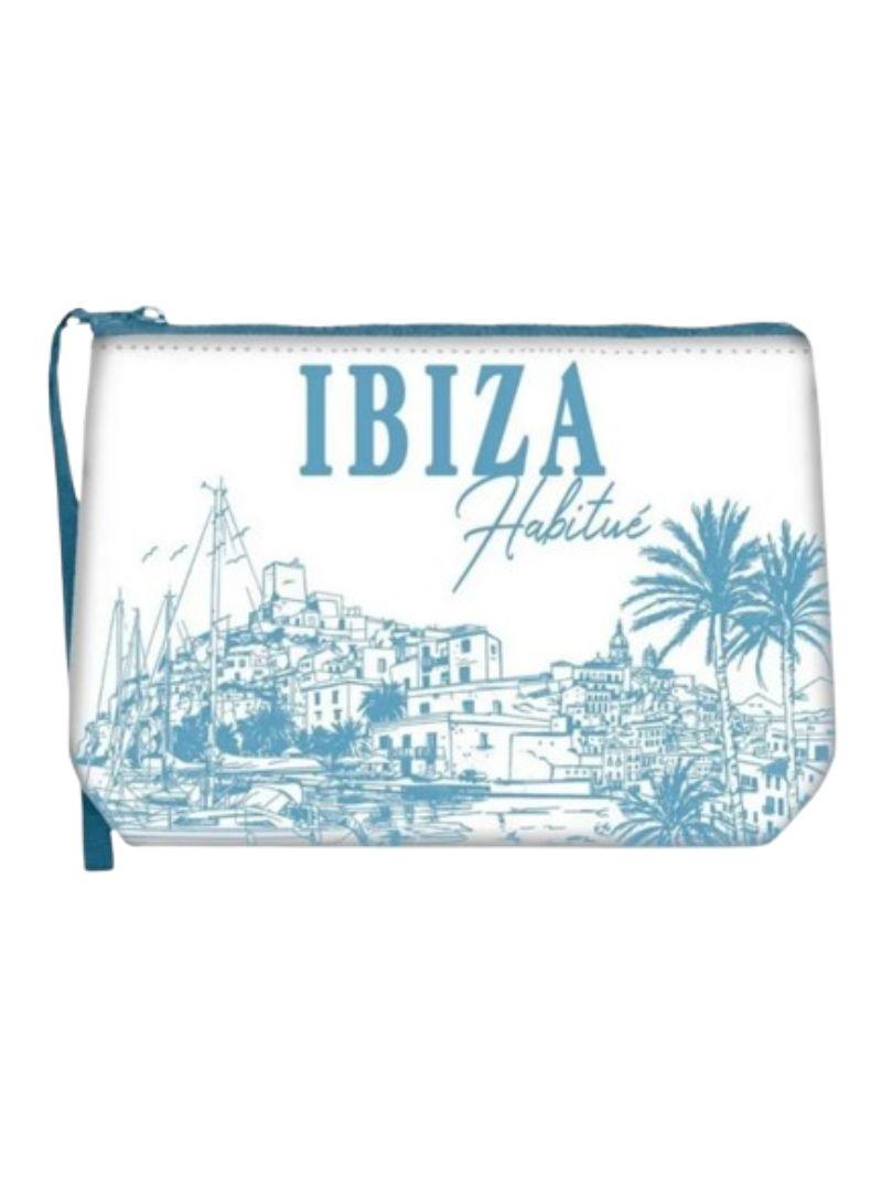 Pochette Aline Ibiza Bianco Azzurro ALIN001 05328H MC2 SAINT BARTH 