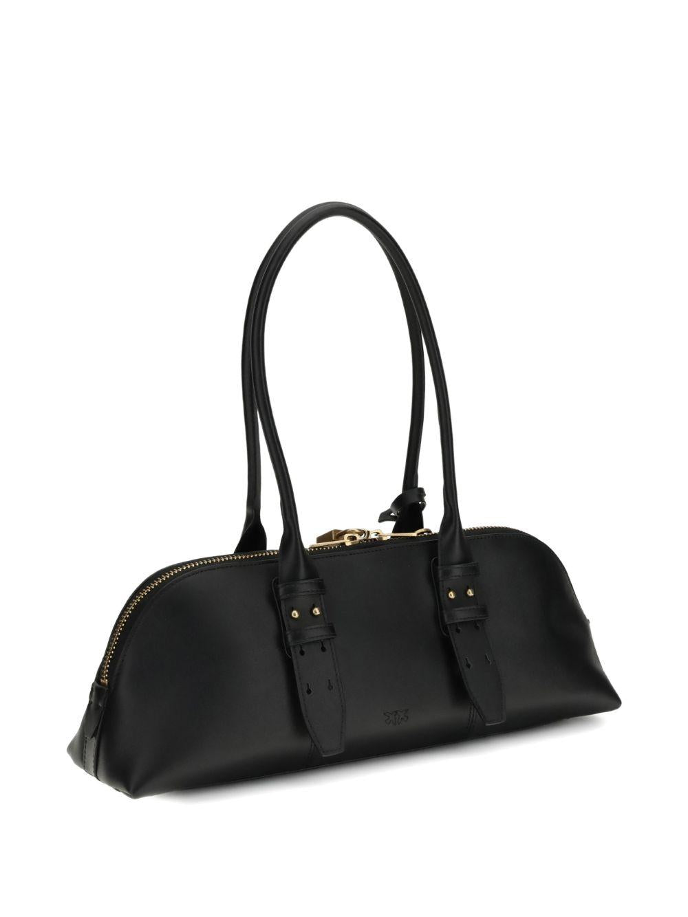 Borsa a spalla in pelle con manico superiore 106169A0QO Z99Q PINKO 