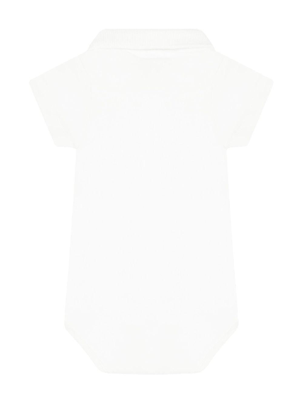 Body bianco polo A09ZH 01 PETIT BATEAU KIDS 