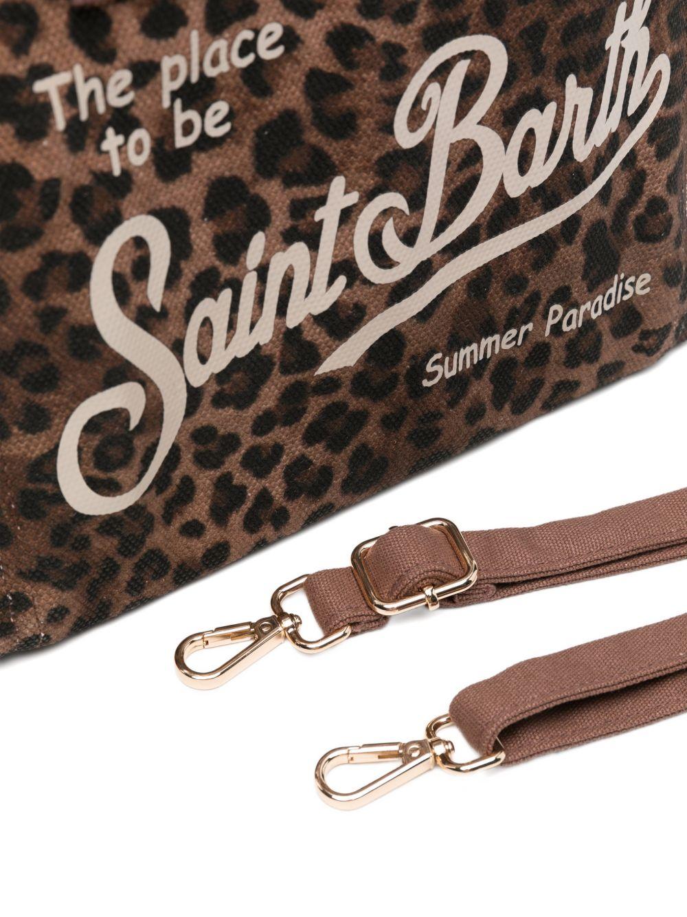 Borsa mare in cotone con frange COL0001 00190L MC2 SAINT BARTH 