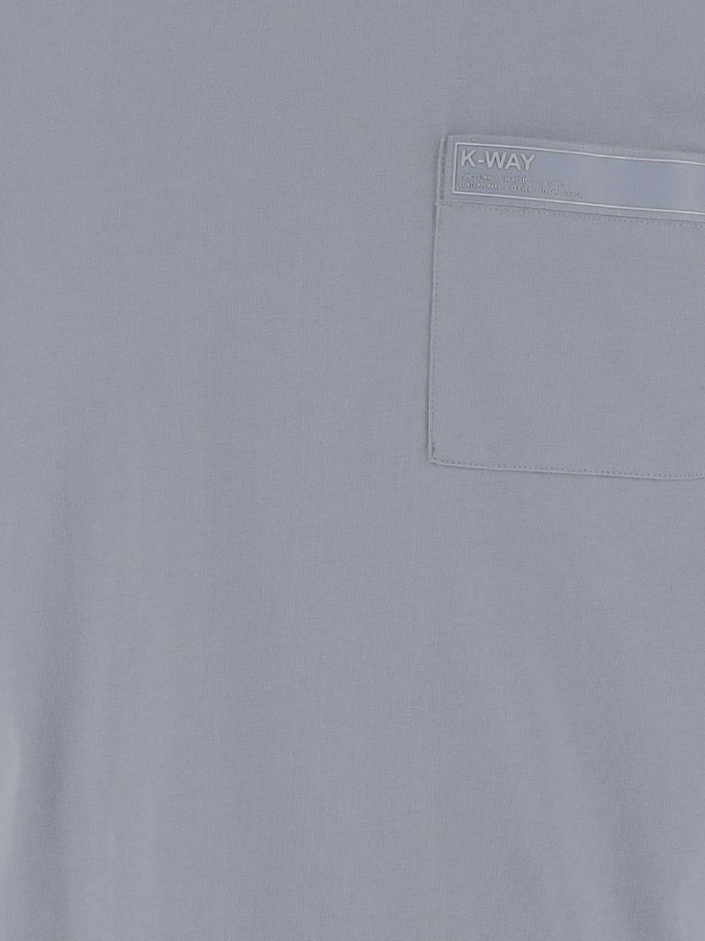 T-shirt fantome grigio medio K2135HW WA9 K-WAY 