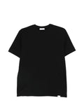T-shirt in lino girocollo