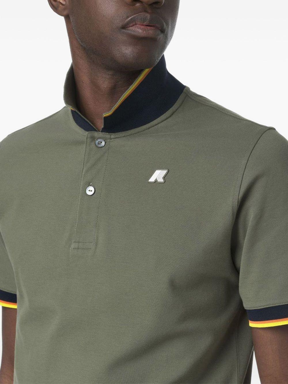 Polo vincent verde K1125BW V15 K-WAY 