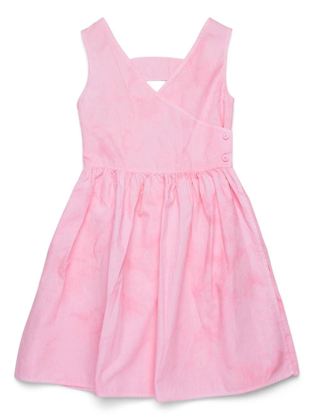 Abito rosa in cotone