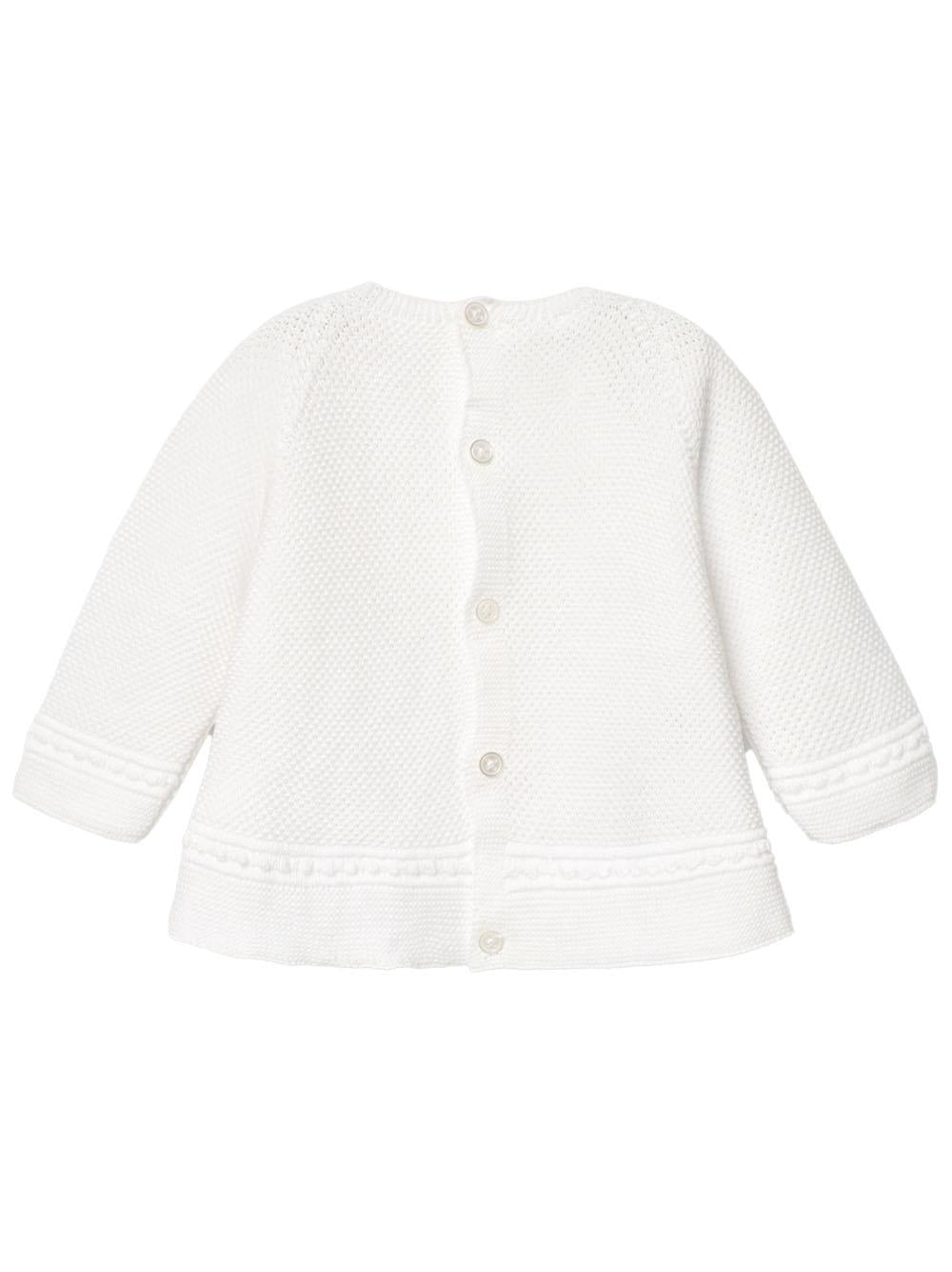 Completo bianco in maglia (2pz) 103122712 01H82 PAZ RODRIGUEZ KIDS 