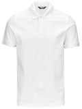 Amedee white pique polo shirt