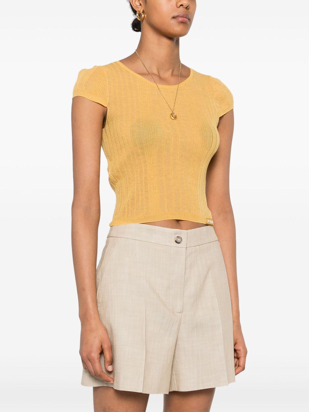 T-shirt tambora arancione