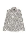 Camicia in viscosa con stampa