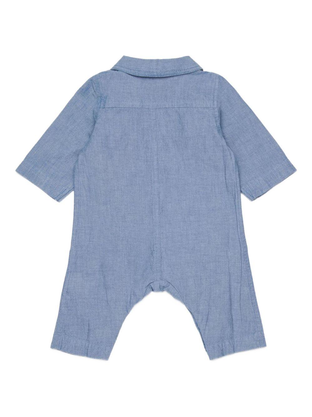 Tutina con colletto e tasche sul petto N00088KXBSN K01 DIESEL KIDS 