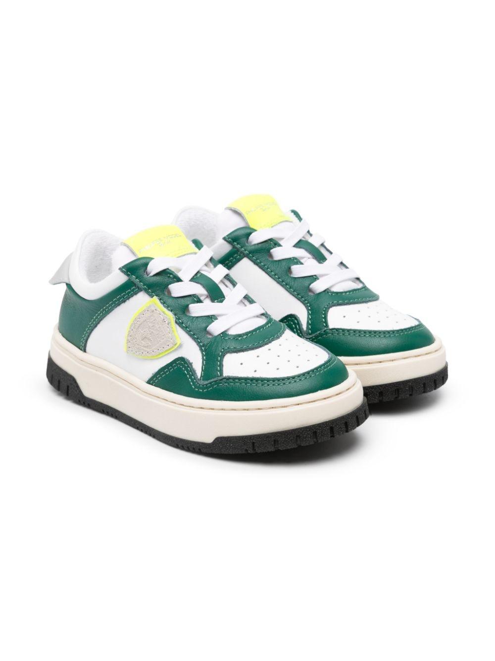 Sneakers bianco/verde