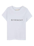 T-shirt in Cotone Biologico con Logo Frontale