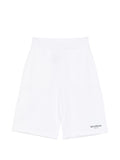 Bermuda in cotone con fascia elastica