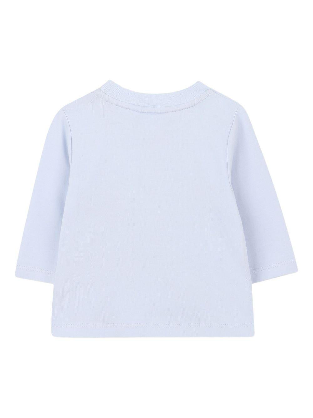 Salopette a Coste con Dettagli a Contrasto J52540 849 BOSS KIDS 