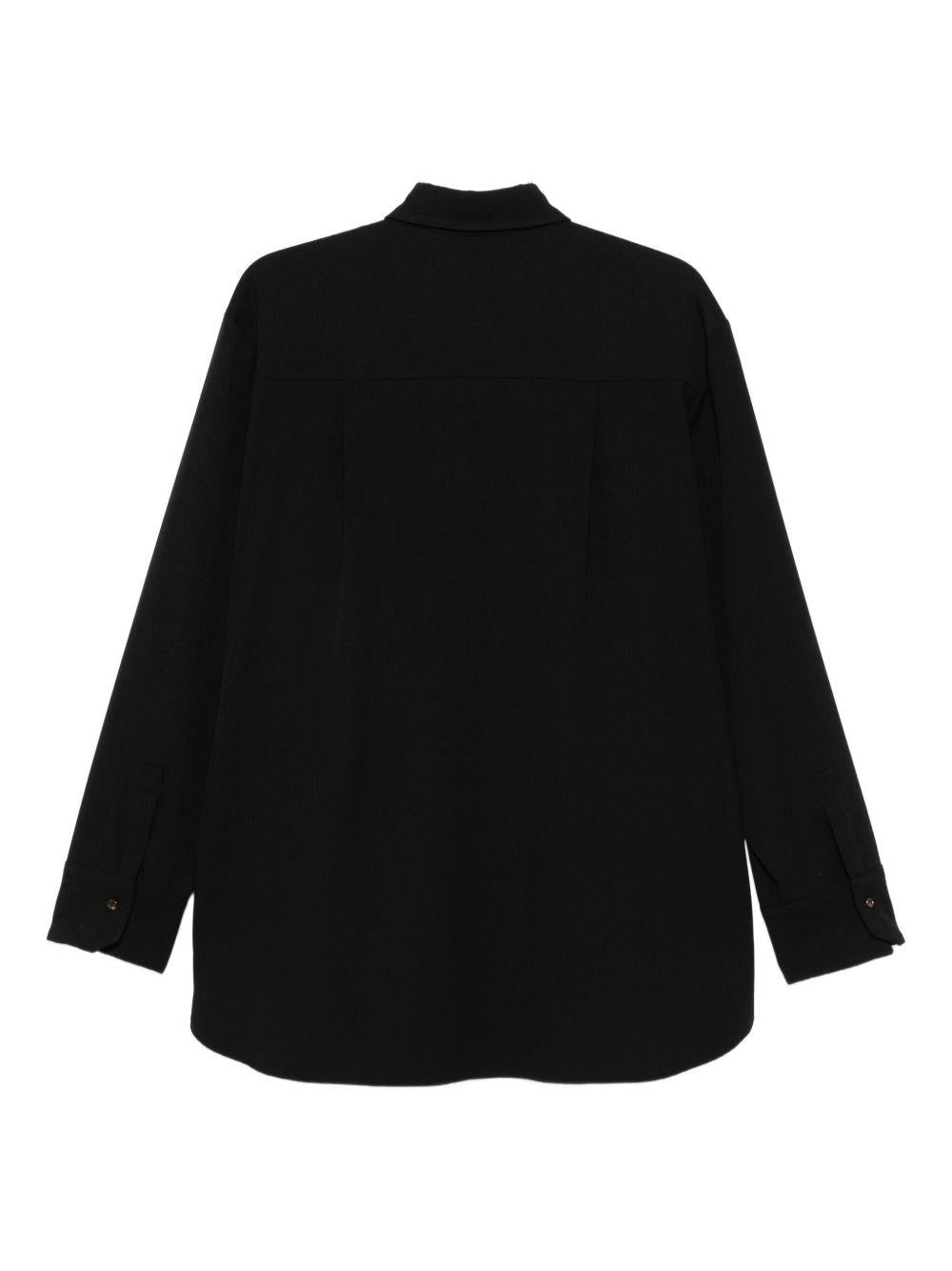 Camicia Abbottonata Nera 165820A5052 NR ALYSI 
