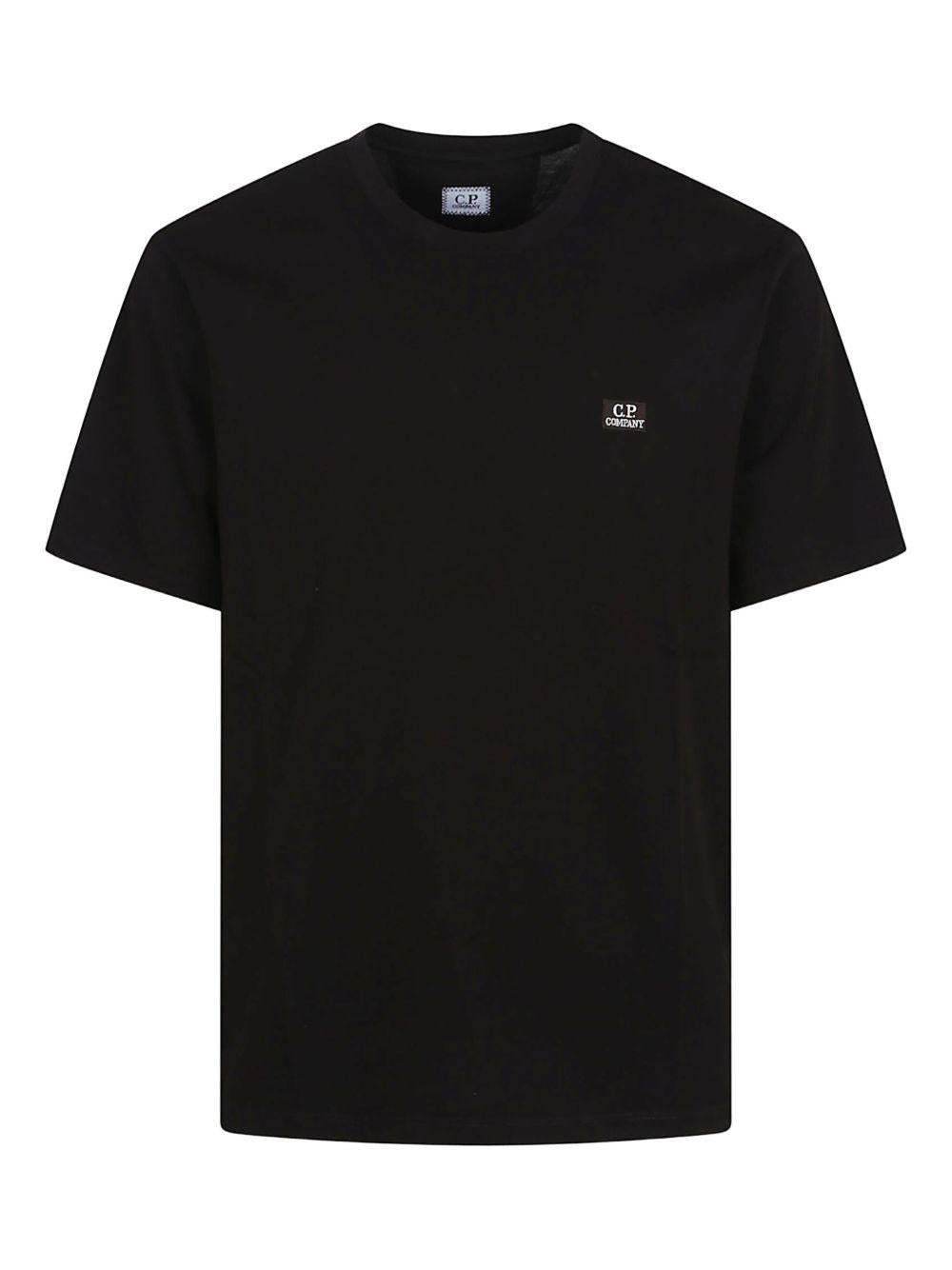T-shirt in cotone girocollo RCCMTS726A005100W 999 CP COMPANY 