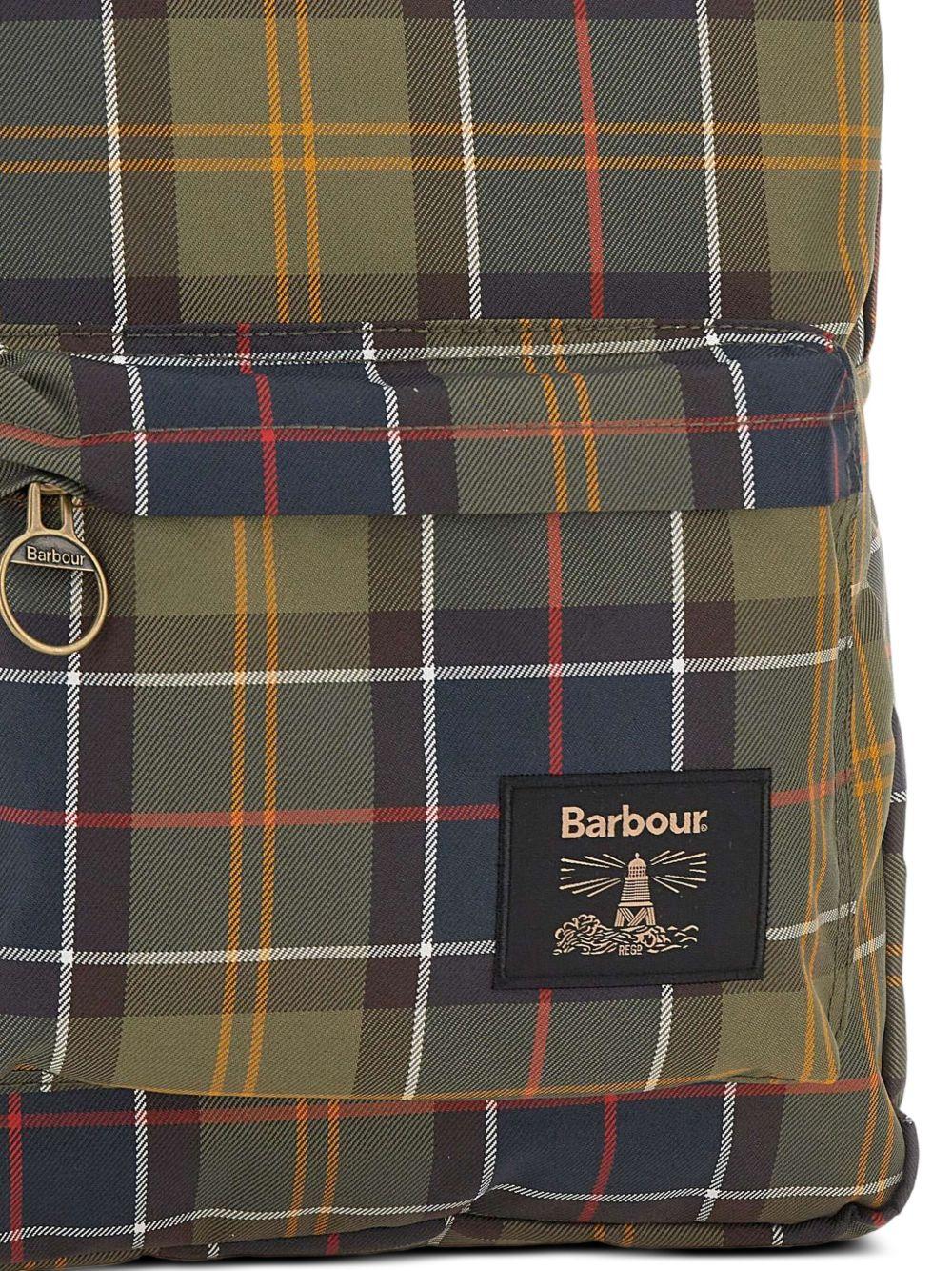 Zaino in poliestere tartan con spallacci imbottiti UBA0754 TN11 BARBOUR 
