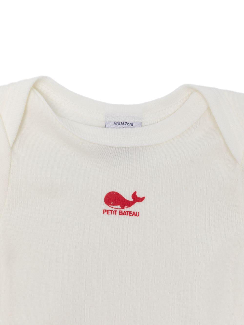 Set body con balene (3pz) A09YQ 00 PETIT BATEAU KIDS 