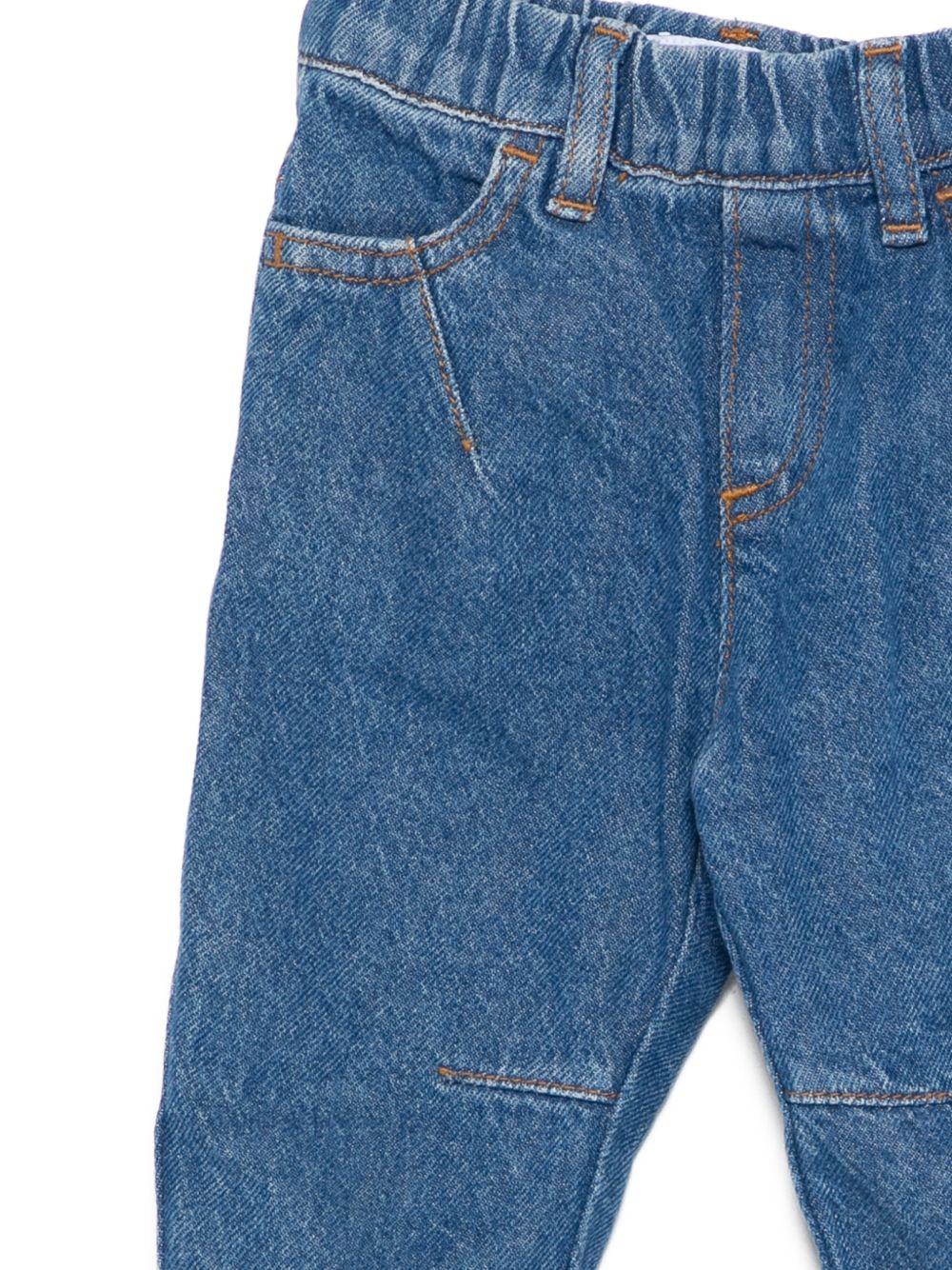 Jeans elasticizzati con elastico in vita EB001112AF21778 MB002 EMPORIO ARMANI KIDS 