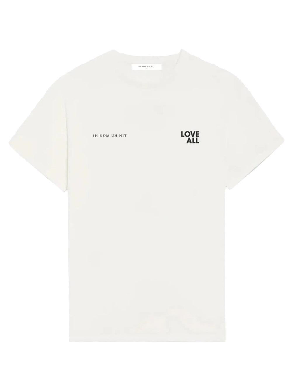 T-shirt bianca Jesus love all