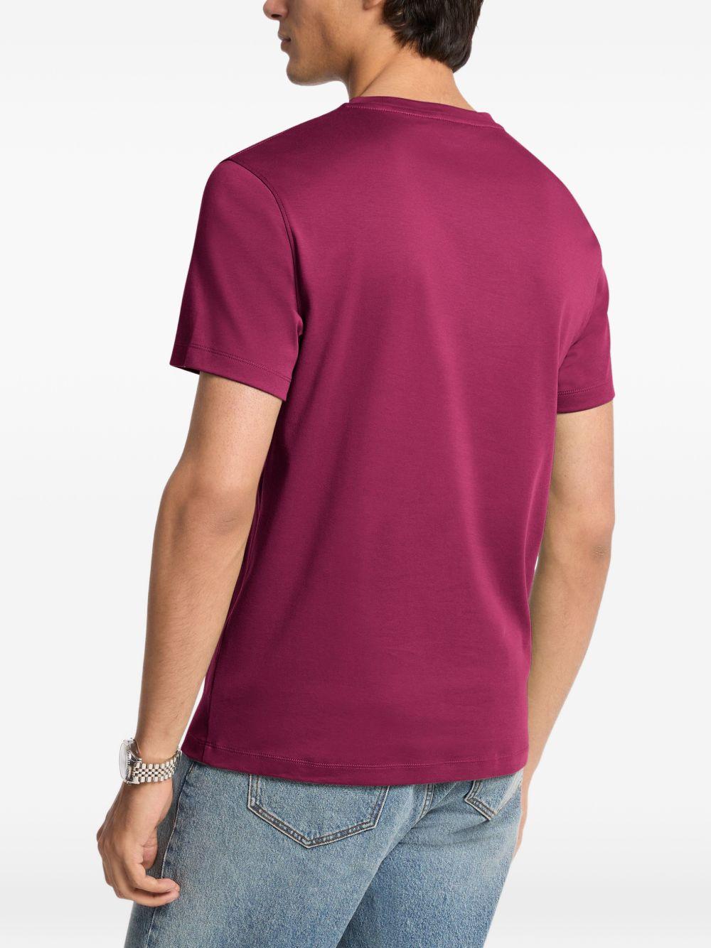 T-shirt girocollo bordeaux CF15FJ2C93 920 MICHAEL KORS 