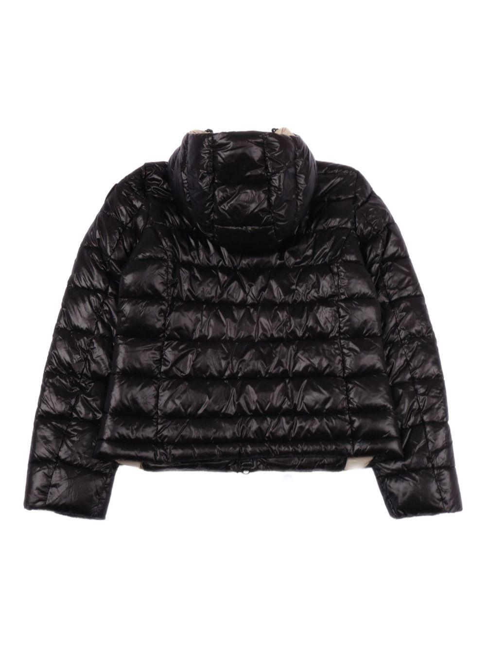 Giubbino Caroll nero con cappuccio 25WBLGC02391006648 999EI BLAUER KIDS 