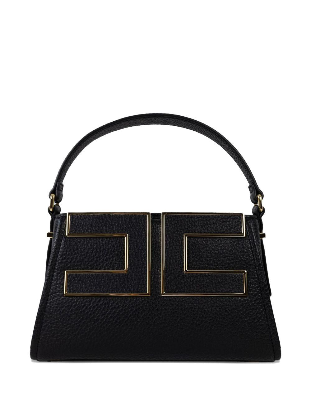 Borsa Tote Nera a Trapezio con Logo BS36A56E2 110 ELISABETTA FRANCHI 