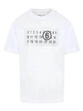 White T-shirt with nuemrico logo