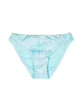 Costume Slip madame verde acqua palms