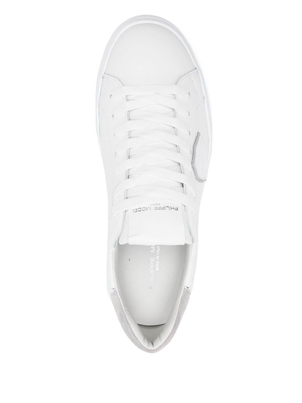 Sneakers Temple con Dettagli a Contrasto BTLUVD21 VD21 PHILIPPE MODEL 