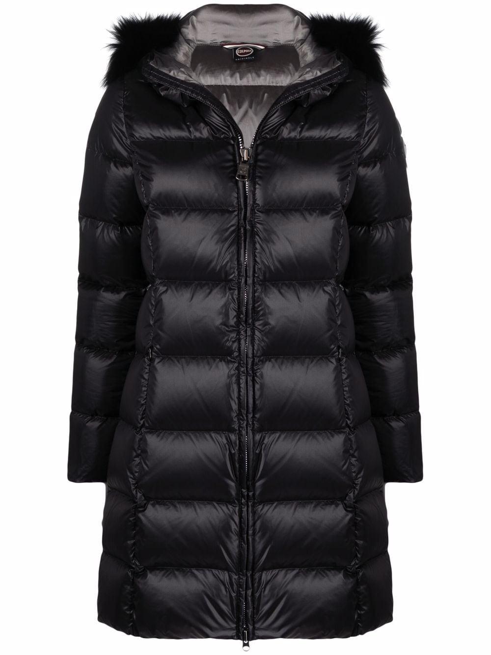 Piumino lungo Donna Nero 2221F5WG 99 COLMAR 