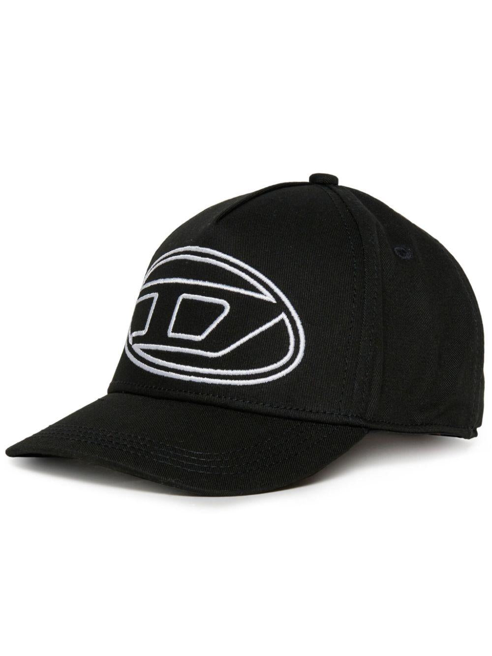 Cappello nero baseball Oval-D