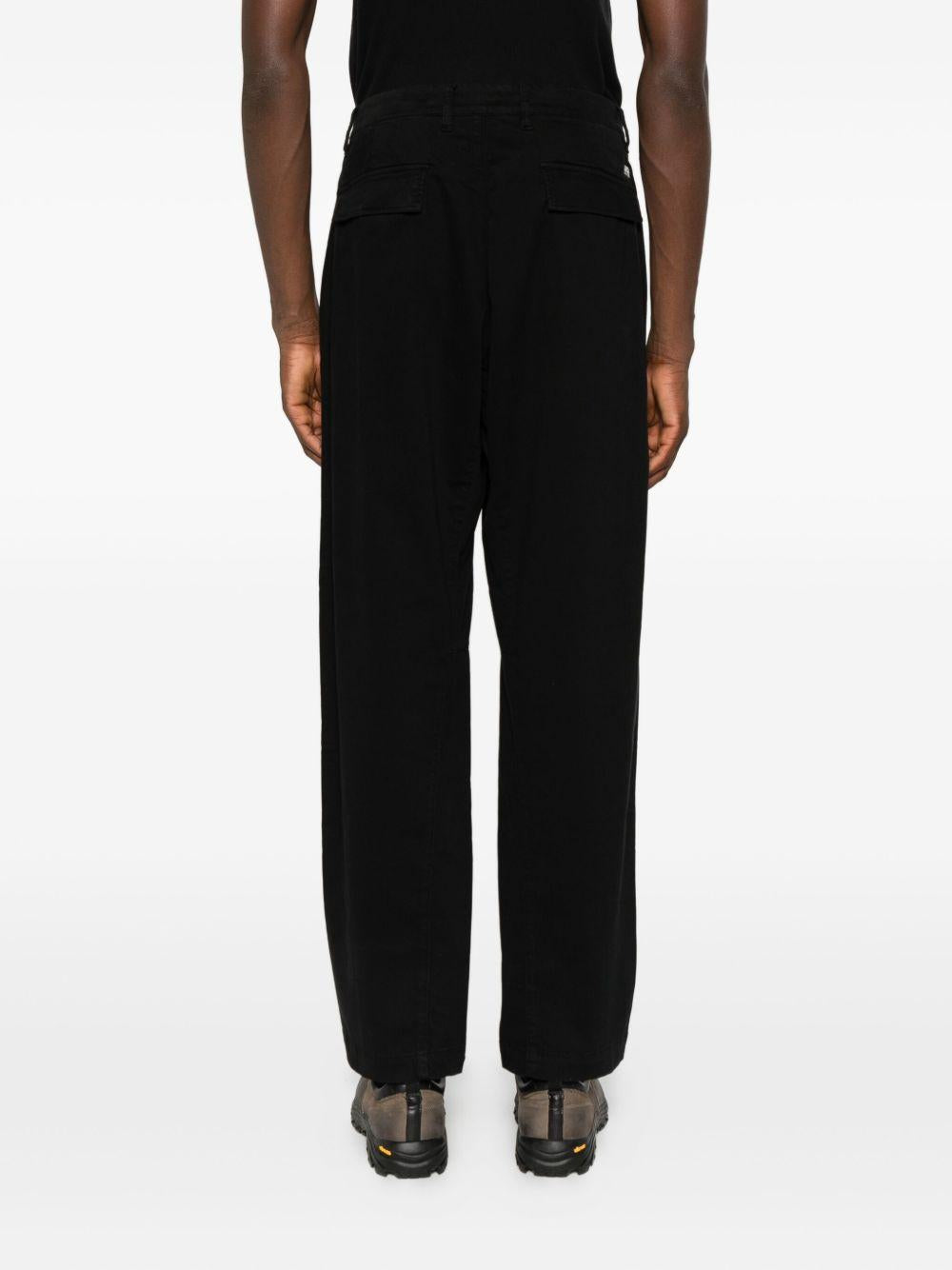 Pantaloni Cargo in Cotone Elasticizzato 19CMPA067A005529G 999 CP COMPANY 