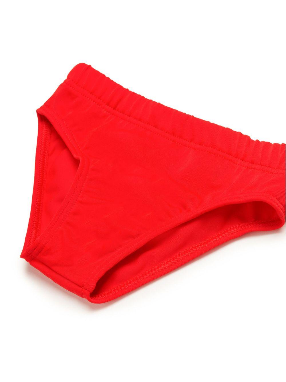Costume slip rosso Oval-D neonato