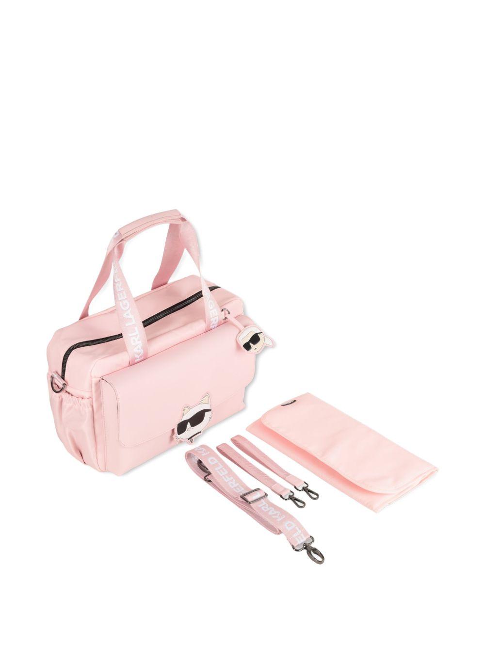 Borsa Fasciatoio con Logo e Tracolla Rimovibile Z30999 45S KARL LAGERFELD KIDS 