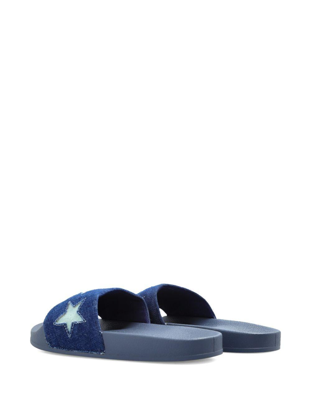 Ciabatte in denim con stelle TY0C06Z3624 999 STELLA MCCARTNEY KIDS 