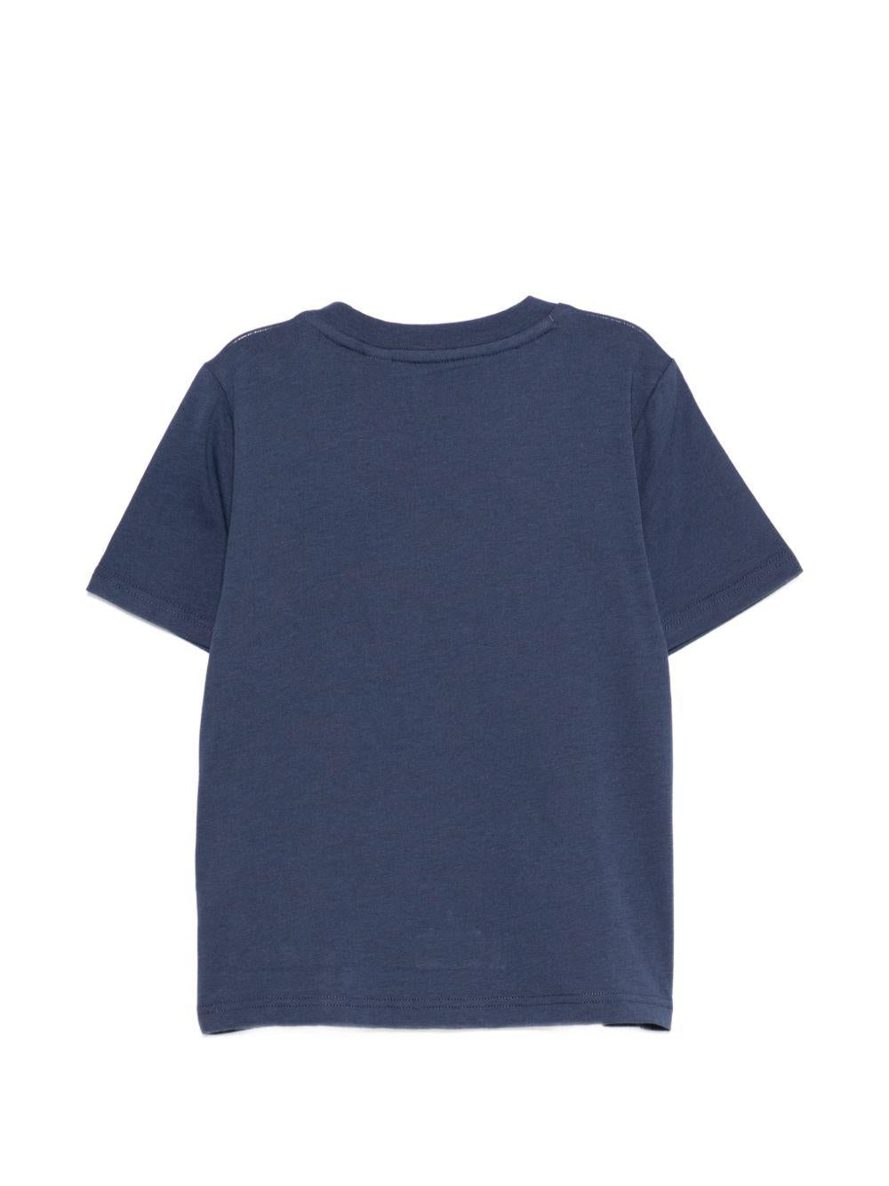 T-shirt in cotone organico con bottoni automatici T60854 805 TIMBERLAND KIDS 