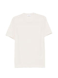 T-shirt in lino girocollo