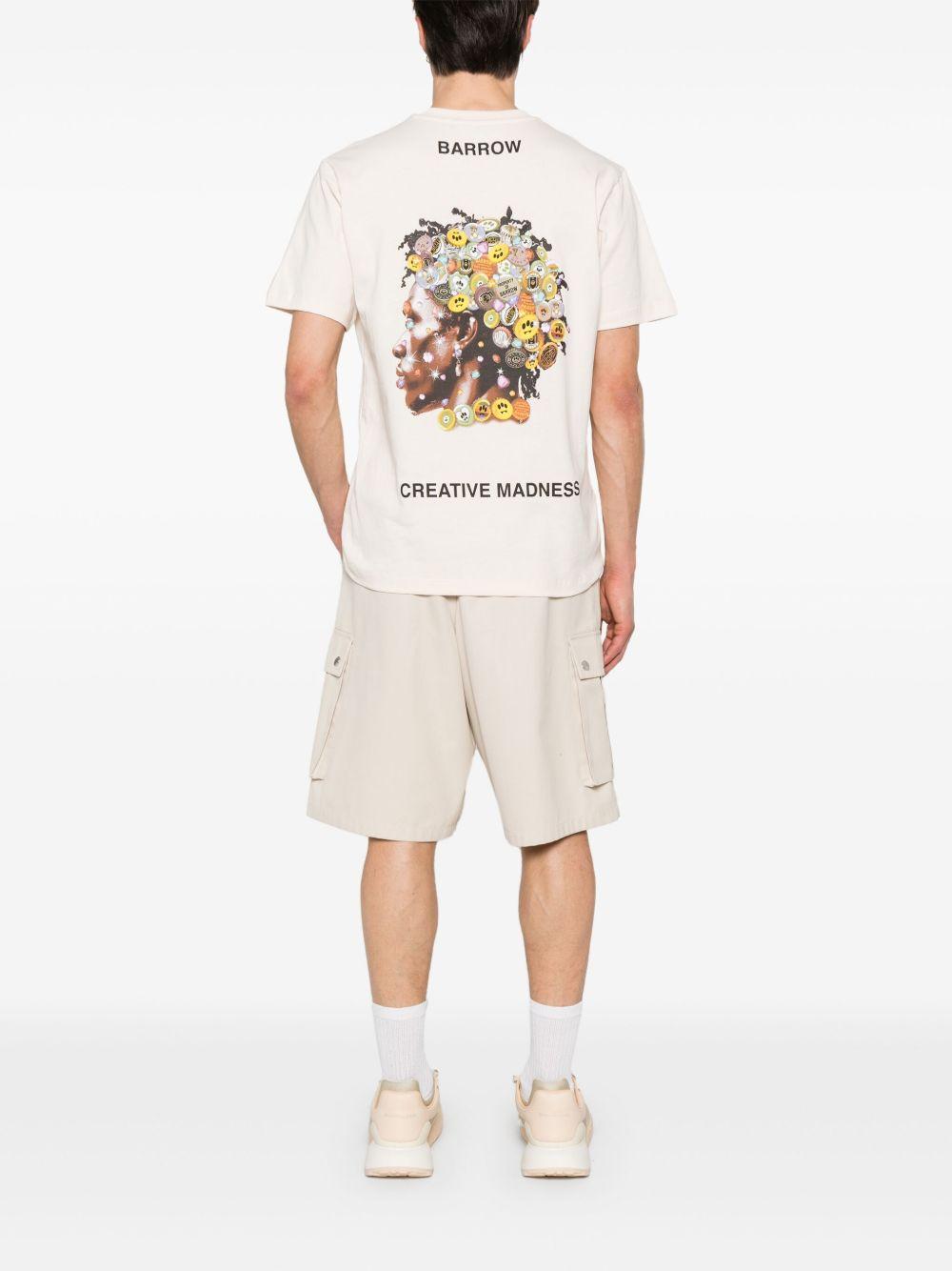 T-shirt vaniglia creative madness barrow