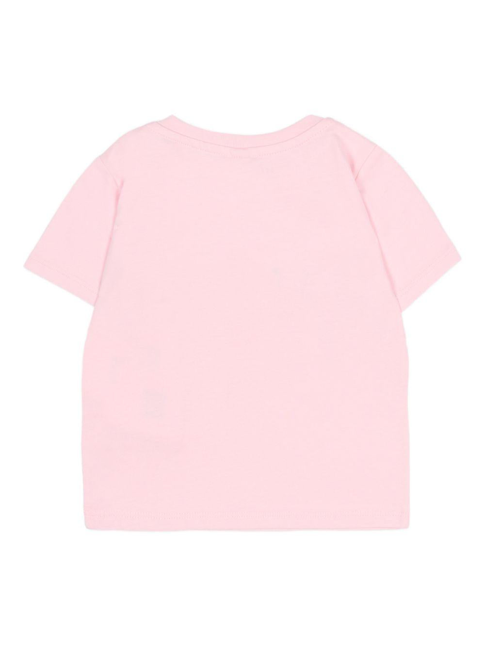 T-shirt con stampa coccinella TY8021Z0434 51R STELLA MCCARTNEY KIDS 